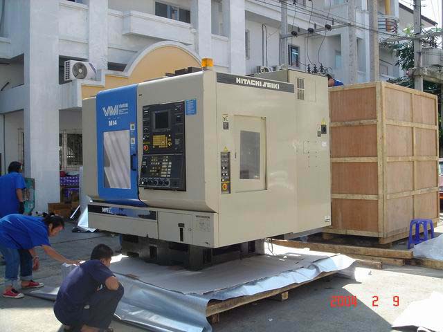 Paradigm / Megatool plant and machine moving project to Shanghai, China